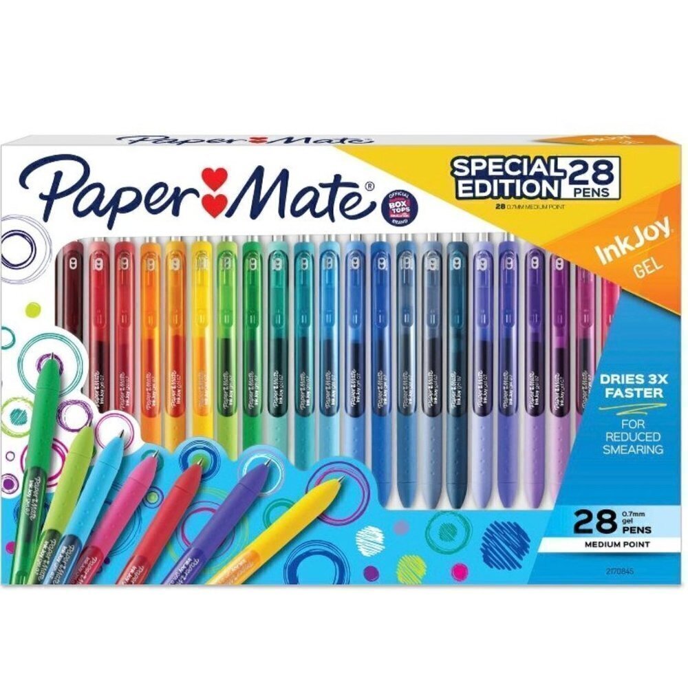 Paper Mate 28ct Inkjoy Gel Pens Holiday 2022